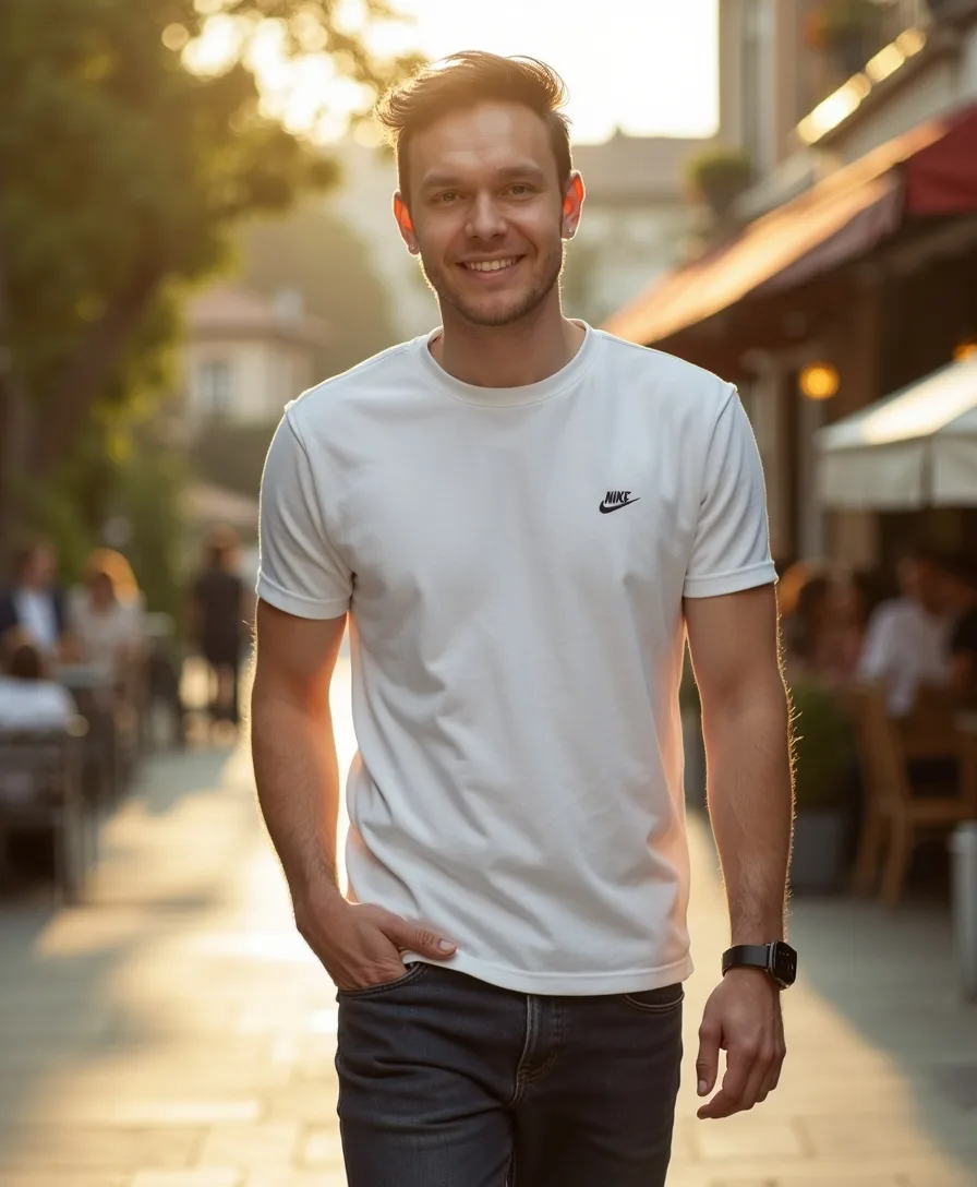 Photo professionnelle en extérieur